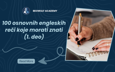 100 osnovnih engleskih reči koje morate znati (1. deo)